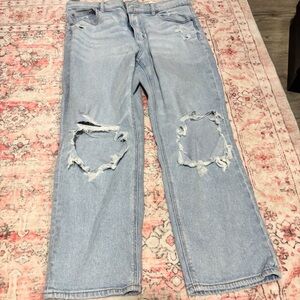 American Eagle Outfitters Light Blue High Rise Jeans
